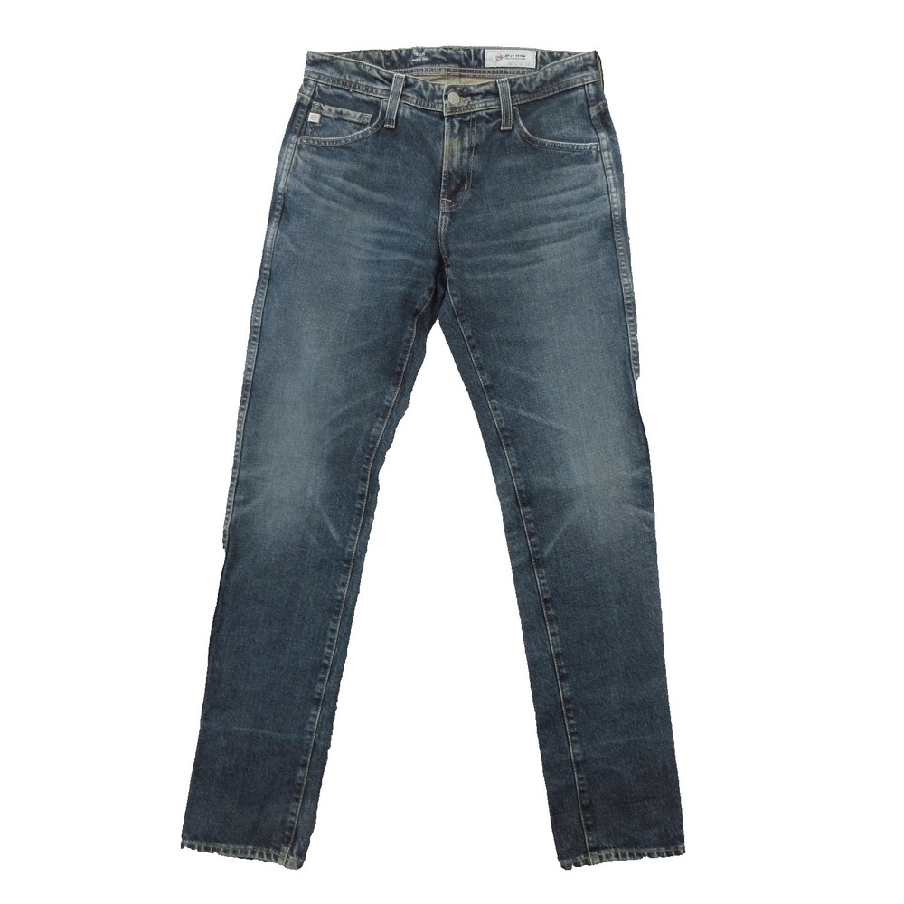 AG Adriano Goldschmied Tellis Jeans Mens 30R Blue Modern Slim Fit Stretch Denim